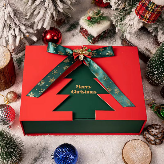Caja Premium 29x21x9cm Navidad Árbol despegable - COD 642314