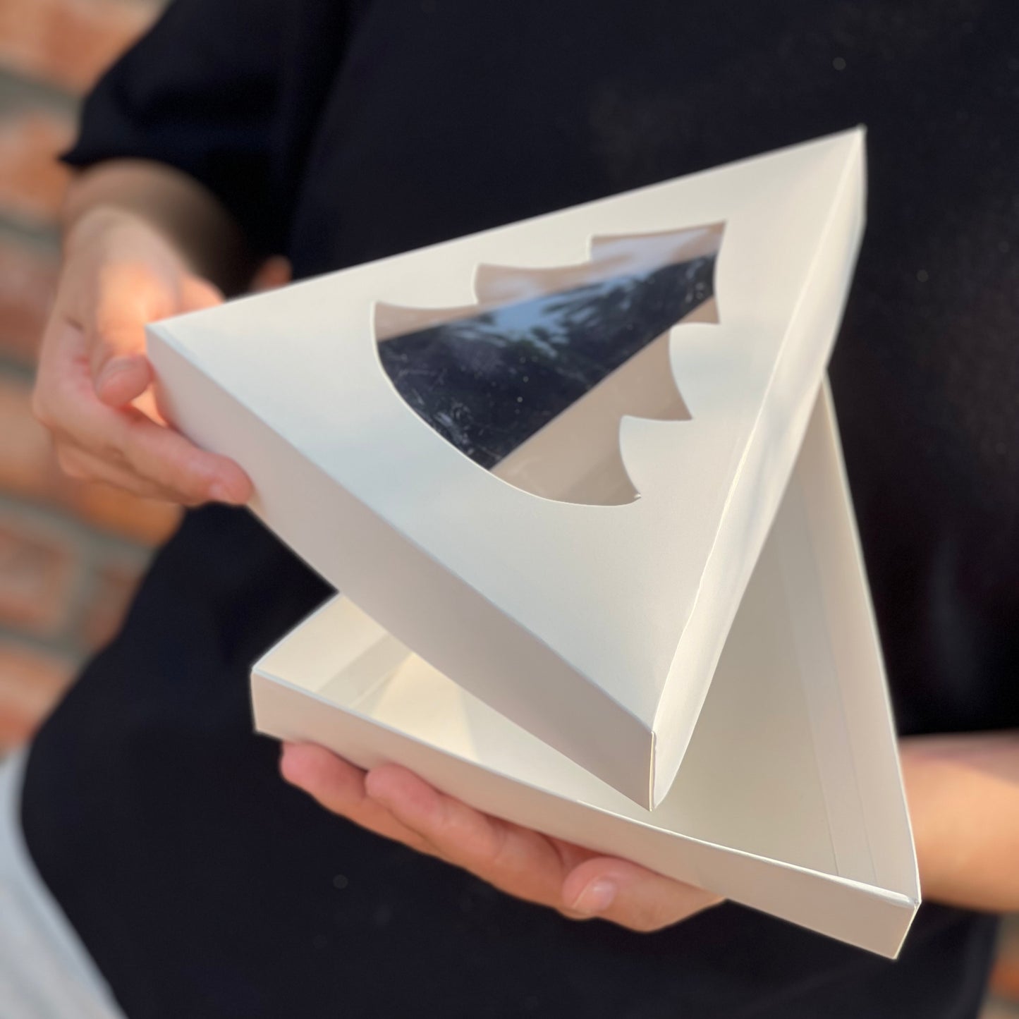 Caja Navidad Triangular - COD 640686