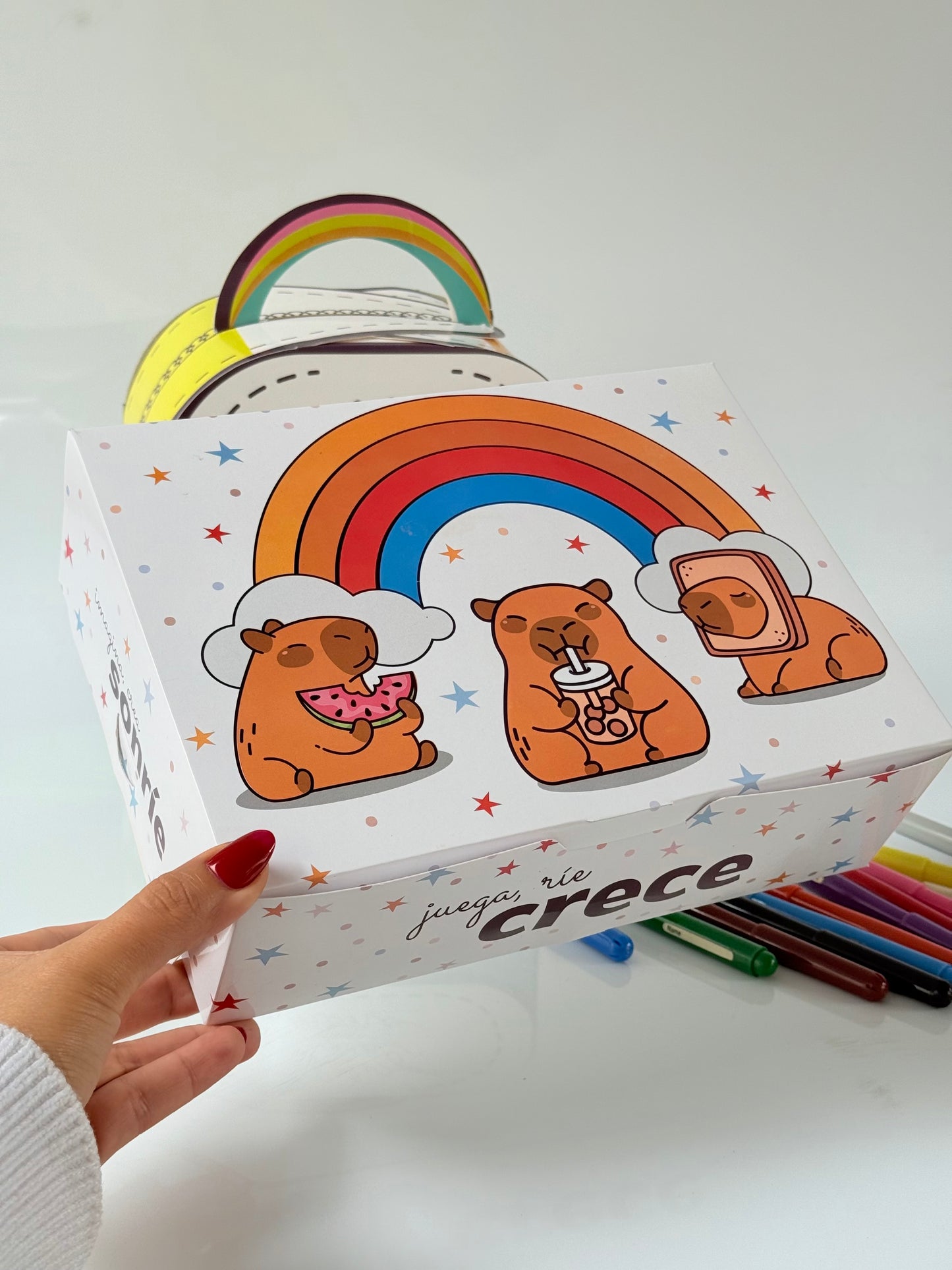 Caja Mágica Niños Capibara - 23x17x7cm