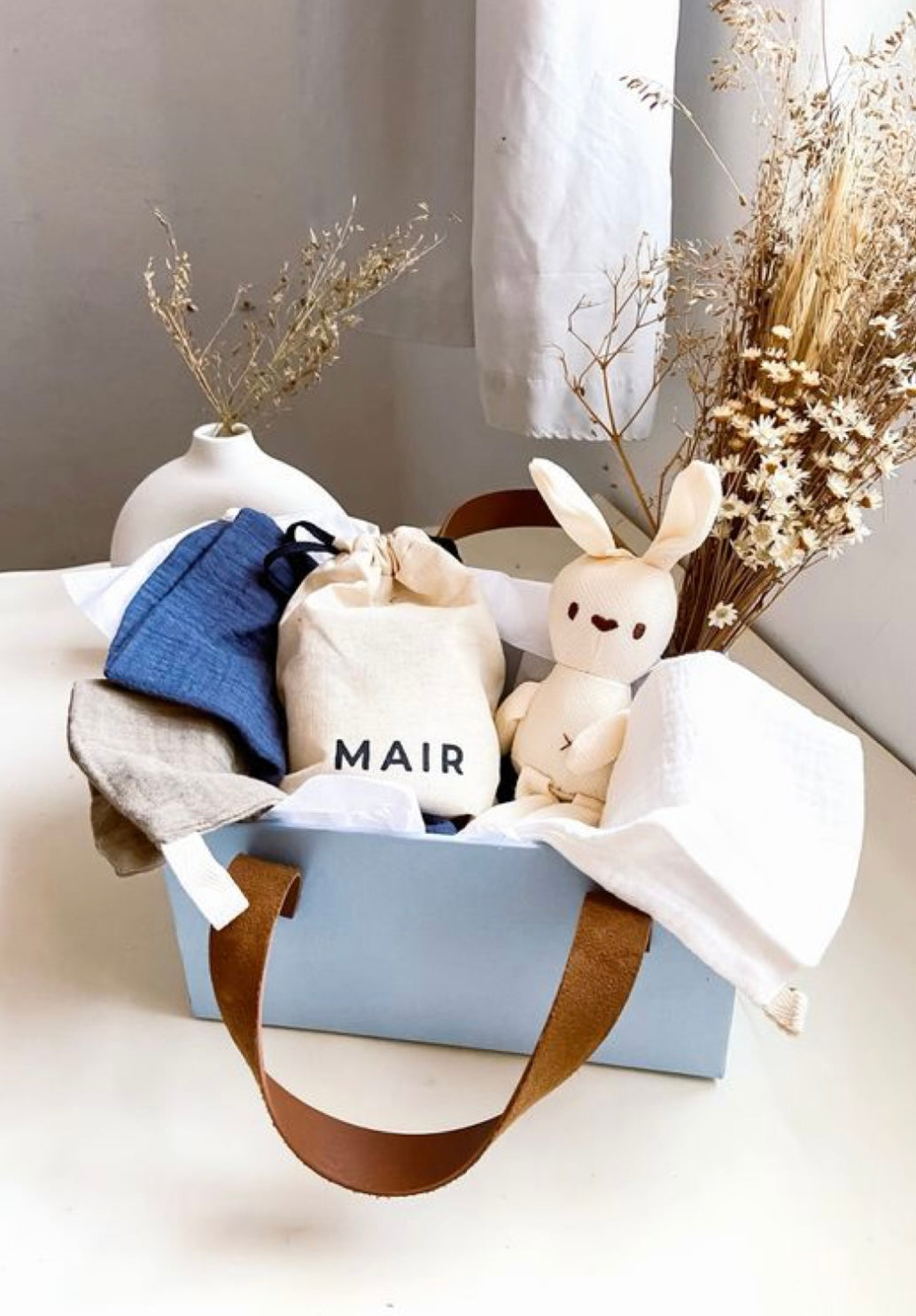 Tipo Bolso Premium c/ Cuerina 24x15x9cm - Ideal Madres