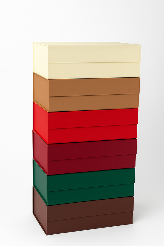 Caja Premium 28x20x9cm - Media Solapa Despegable