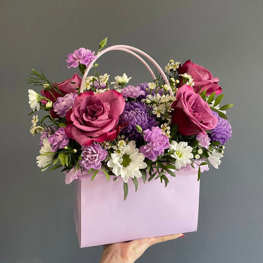 BOLSA COREANA LILA 22x11x14cm - CNBAG3.3