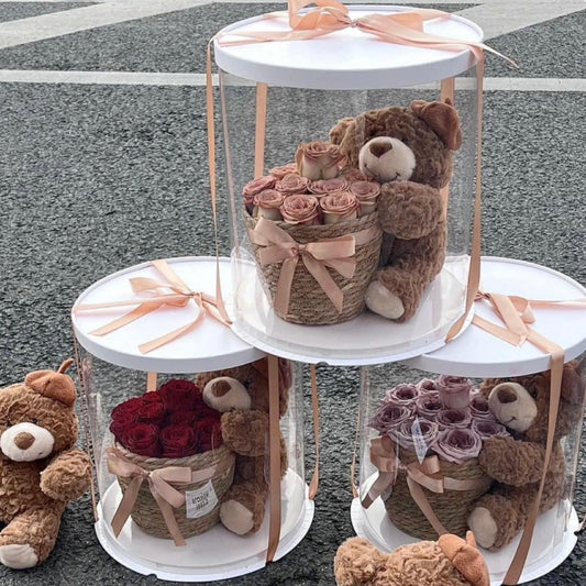 REDONDA 26x26x32cm TRANSPARENTE - COD 642305