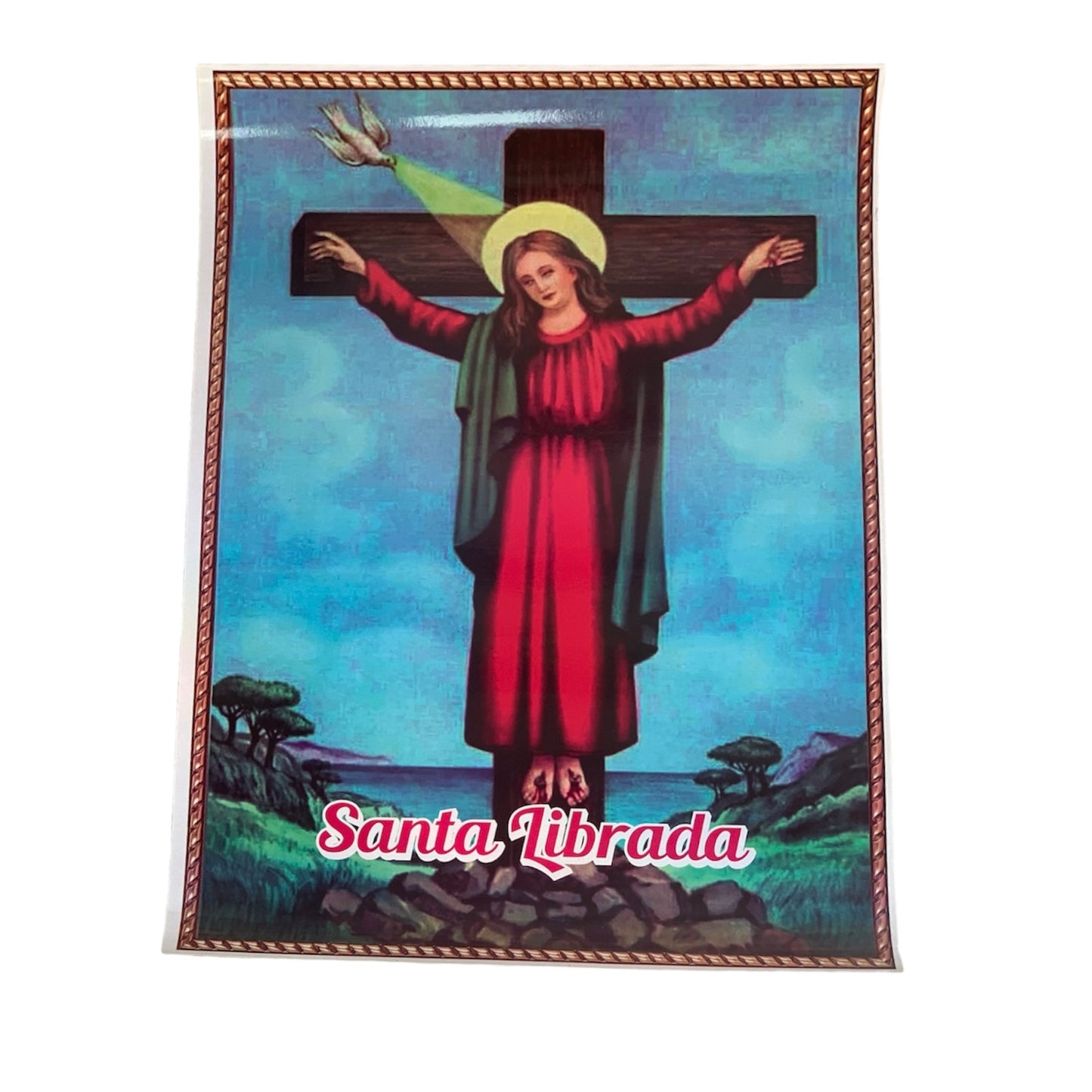 Santa Librda (Lámina de Santos grande)