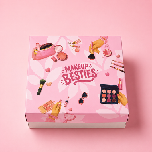 Caja Amistad “Makeup Besties” - 15x15x5cm