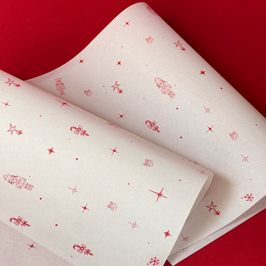 Papel Manteca Navidad N2 - 28x40cm (contiene 25 unidades) - COD 642275