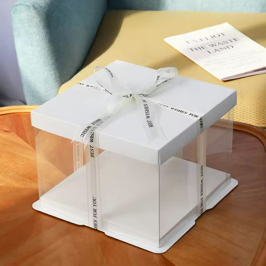 CAJA 18x18x13cm TRANSPARENTE - COD 640747