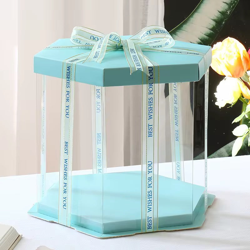 HEXAGONAL 24.5x24.5x24cm TIFFANY - COD 642404