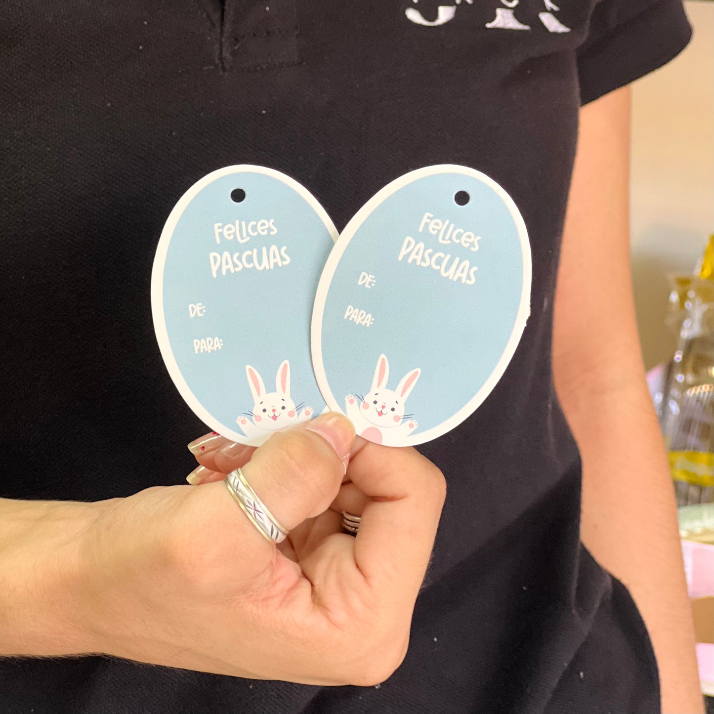 Tags Pascua Huevo 2026- Pack x 10 unidades