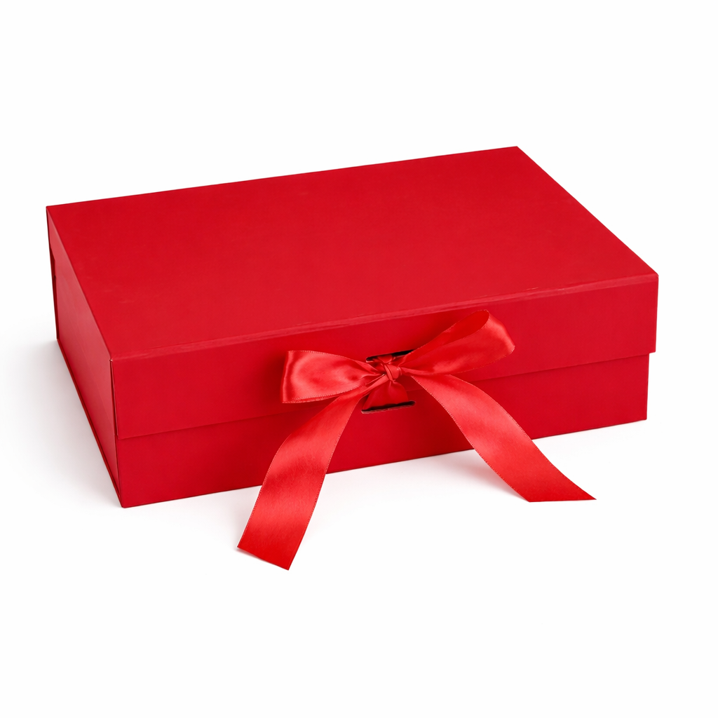 Caja Premium 29x22x10.5cm Rojo Despegable