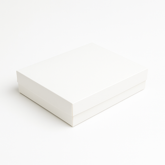 CAJA P/ REGALO BLANCO 26x22x4.5cm - COD 642391