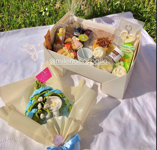 Caja 32x24x8cm Kit Mesa Blanco - COD 640329