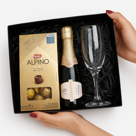 CAJA 26x22x6.5CM DOBLE PARED NEGRO MATE - COD 642395