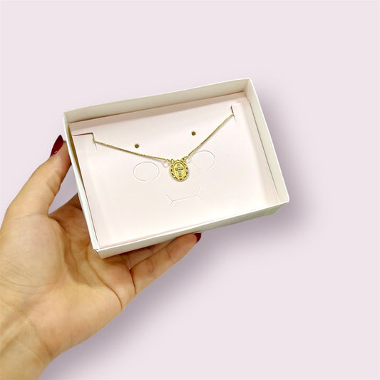 CAJA 12x8.5x3.5cm P/ JOYAS “HECHO CON AMOR”