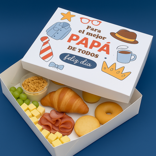 LET12 - Caja Día del Padre 29x22x9cm - COD 639721