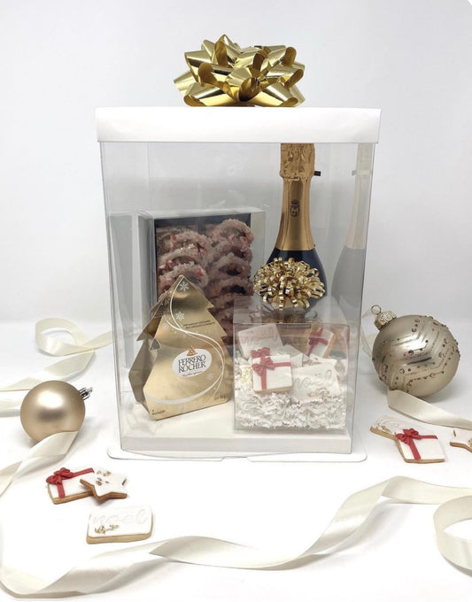 CUADRADA 30x30x34cm TRANSPARENTE- COD 642308