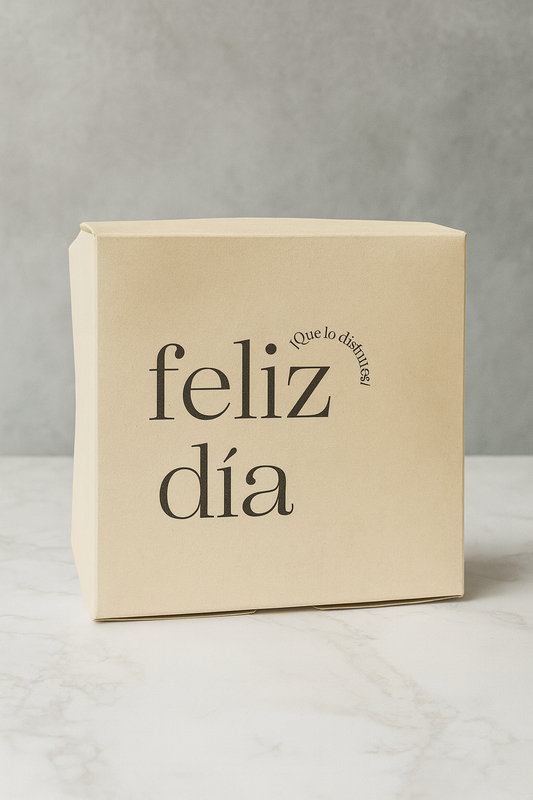 Caja 22x22x7cm - Feliz día Ecológico