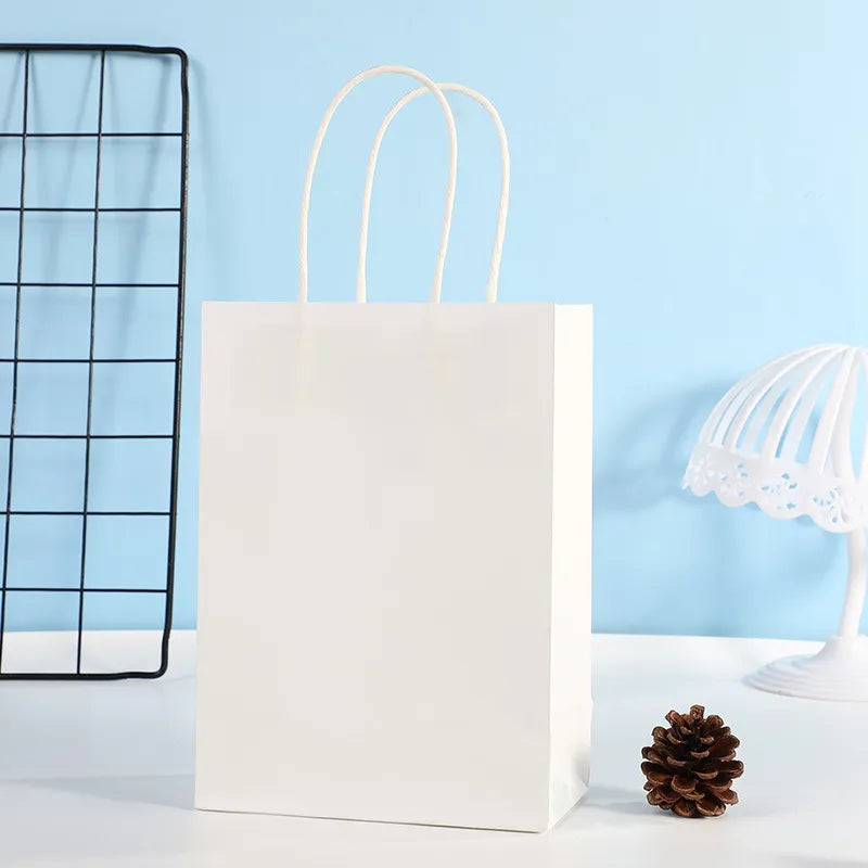 Bolsa en Papel Kraft Colores - 15x8x21 cm (7 colores)