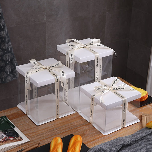 CAJA 18x18x20cm TRANSPARENTE