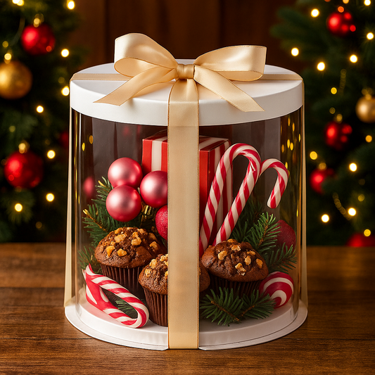 REDONDA 30x30x18cm TRANSPARENTE - COD 642306