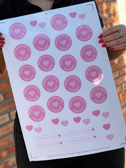 Stickers estándar A3 - diseño “Emprendedor 2”