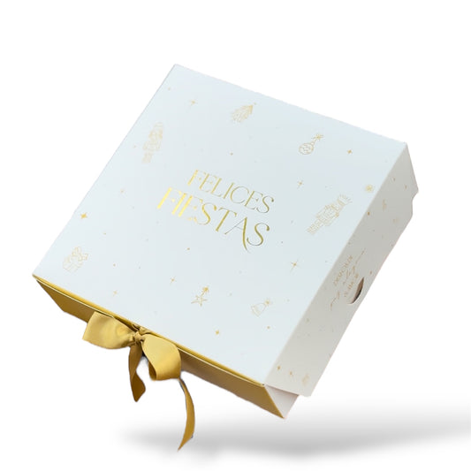 Caja 22x22x7cm Dorado - COD 642267