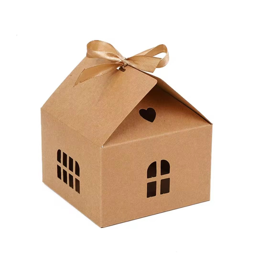 Caja Casa Kraft - 12.5x12.5x8cm - COD 642297