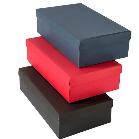 Caja 34x19x9cm Mate Azul Marino - COD 640952