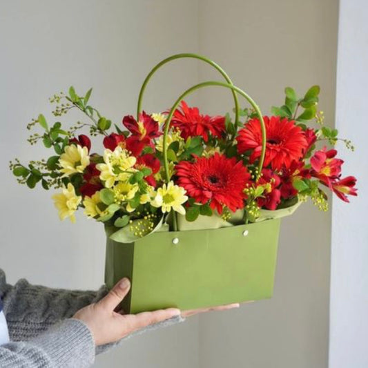 BOLSA COREANA VERDE 22x11x14cm - CNBAG3.11