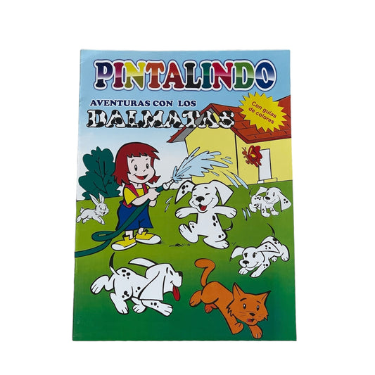 Dalmatas Libro (Grande) Pintalindo