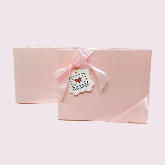 Caja 22x17x8.5cm Rosa - COD 640154