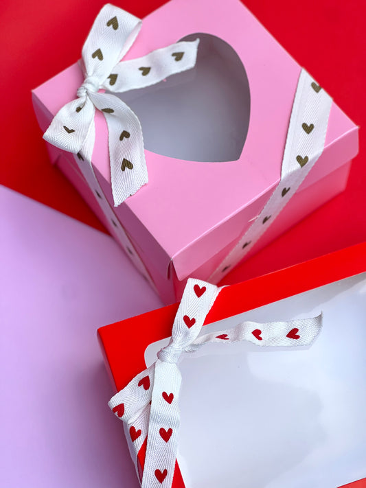 Cinta Hilera Corazones - 2cm de ancho x 10 metros