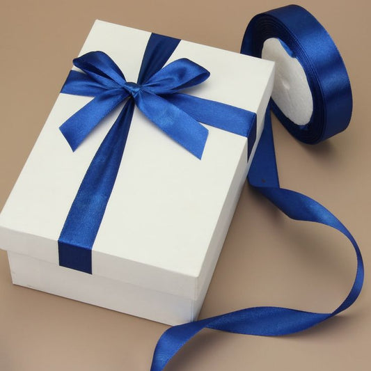 Cinta raso 25mm x 20 metros - Azul Francia B187