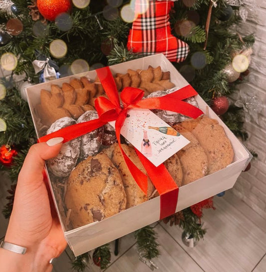 CAJA 20x20x8.5cm CON TAPA DE ACETATO - COD 640944