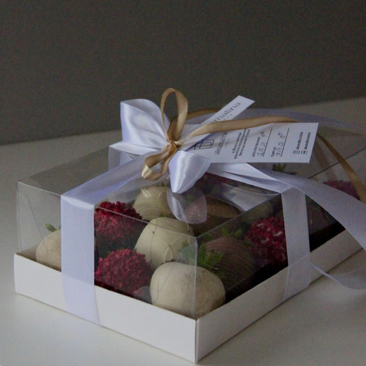 CAJA 16x13x7cm CON TAPA DE ACETATO