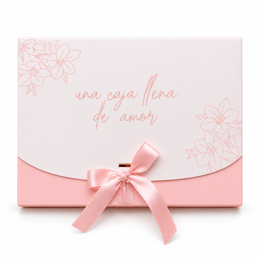 Caja Lazo Rosa 23x17x7cm - LZDM.1