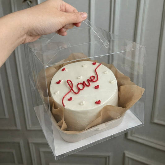 Caja transparente 15x15x15cm + Incluye base - COD 641929