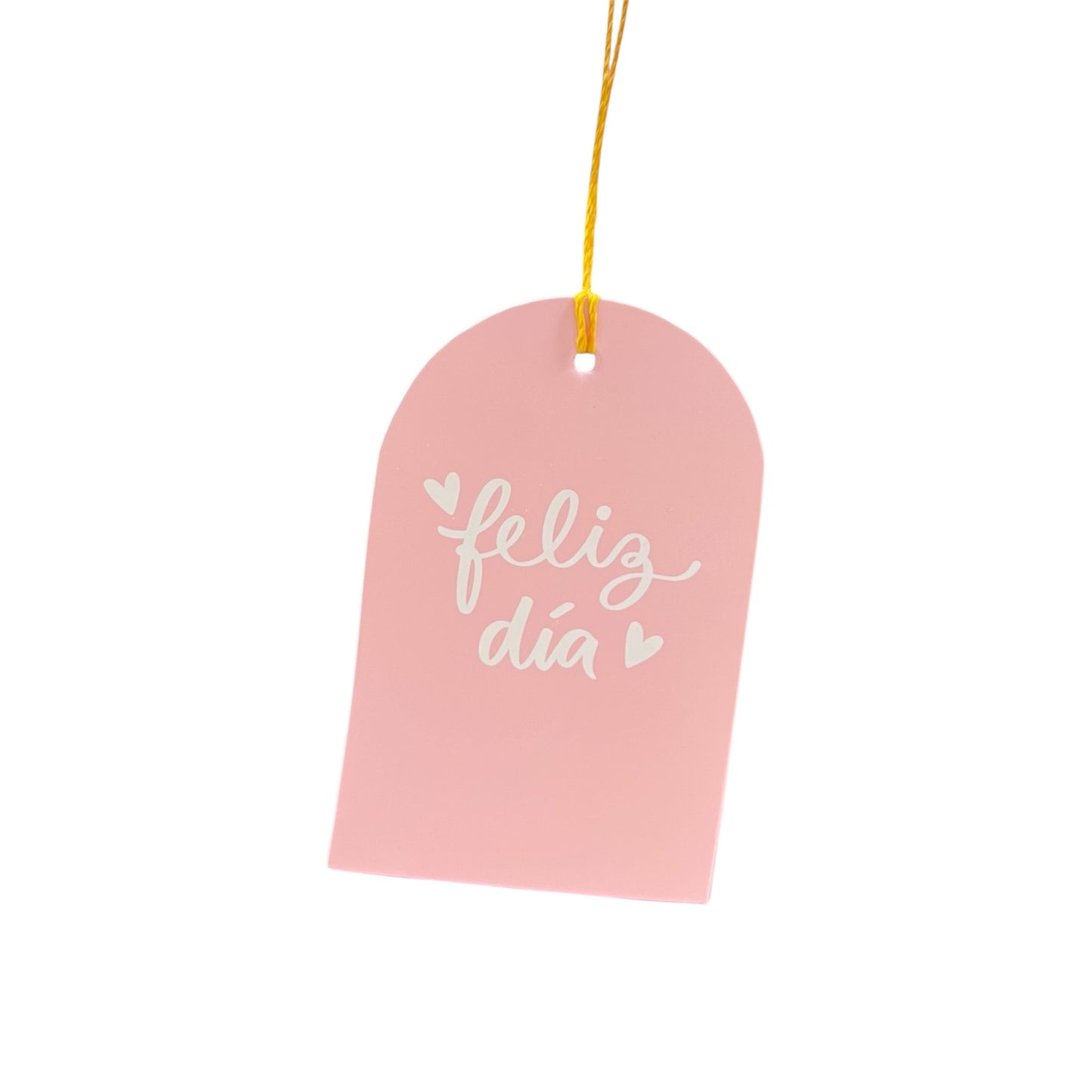 Tags “Feliz día” rosa - contiene 10 unidades - Ideal Madres - COD 641396