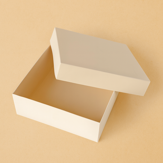 Caja 25x25x10cm Doble Pared Blanco - COD 640962