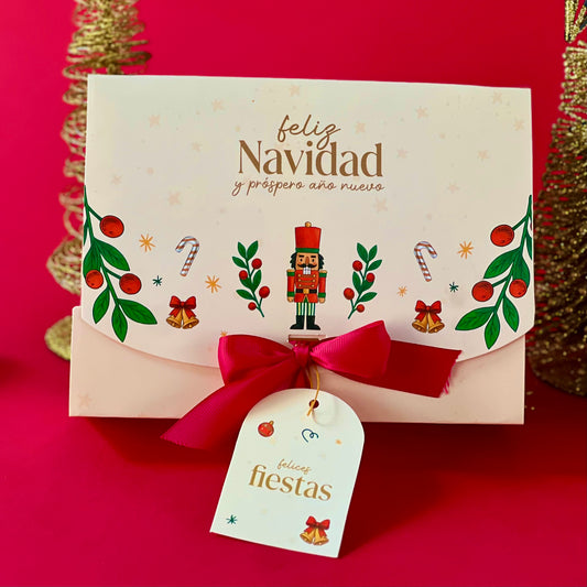 Caja Lazo 23x17x7cm Beige - COD 642264