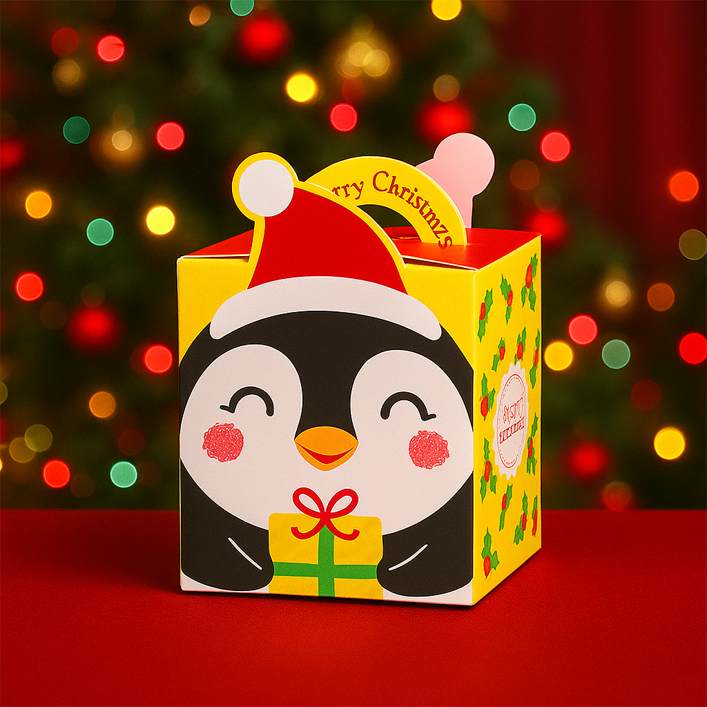 Caja Navidad N3 - 8.5x8.5x10cm