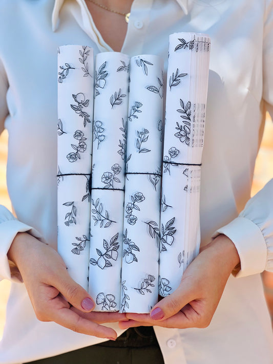 Papel Manteca Limones Negro 27x40cm (contiene 25 hojas)  - COD 641329