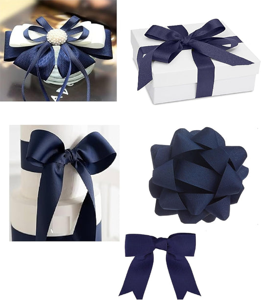 CINTA GROSS 2.5CM X 20 METROS - Azul marino