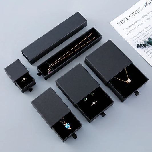 Caja Premium 9x9x3cm Joyas - Tipo Fosforo