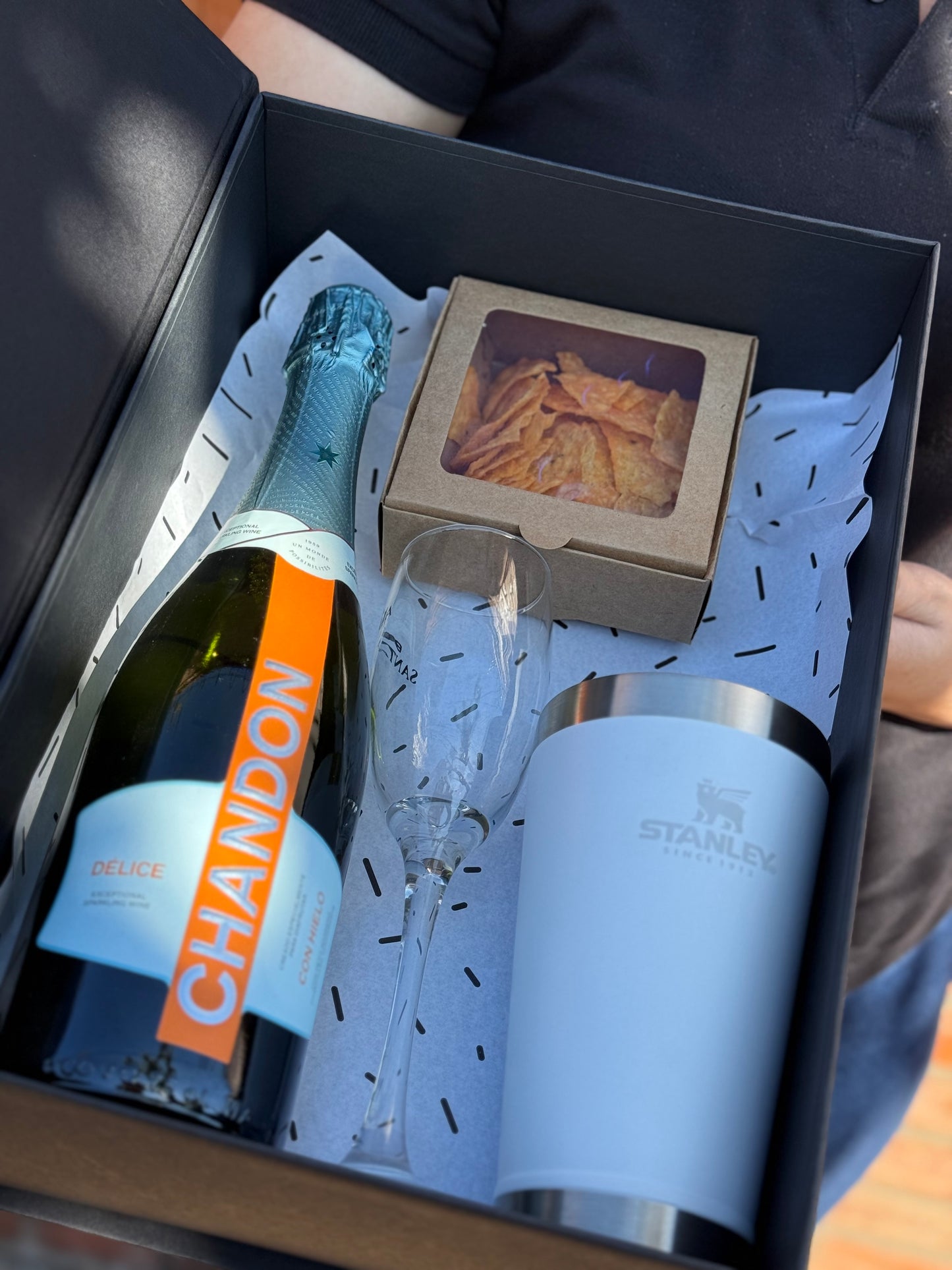 Caja Premium 34x24x10cm Tipo Libro Azul Marino  - COD 640808