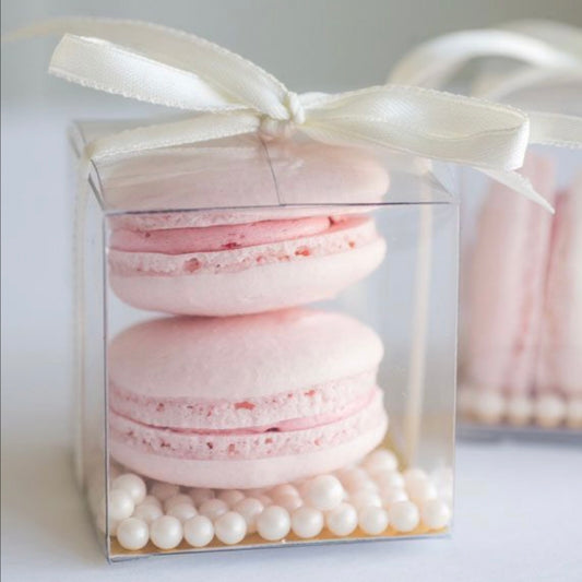 Caja 8x8x8cm Transparente Cubo - (Paquete x 10 und)