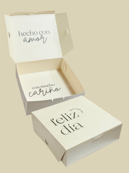 Caja 22x22x7cm - Feliz día Ecológico