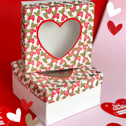 Caja Corazones 15x15x5cm - SV1