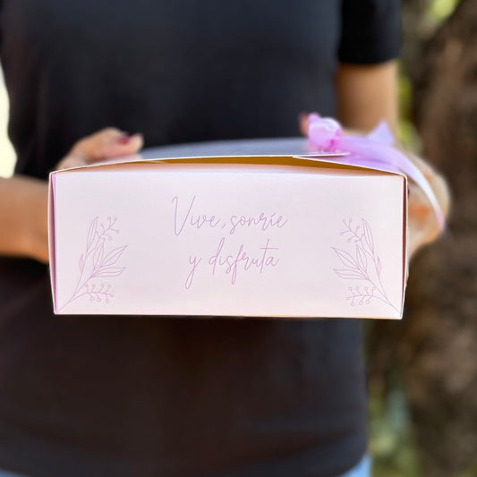 Caja Lazo Lila - 23x17x7cm - LZDM.3