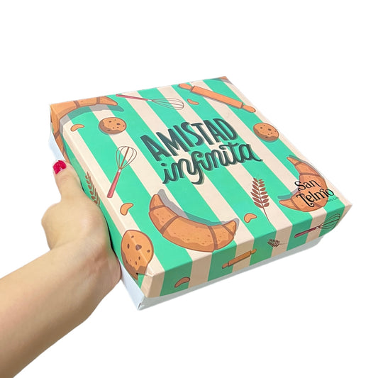 Packaging Personalizado 20x20x5cm - Impresión Full Color